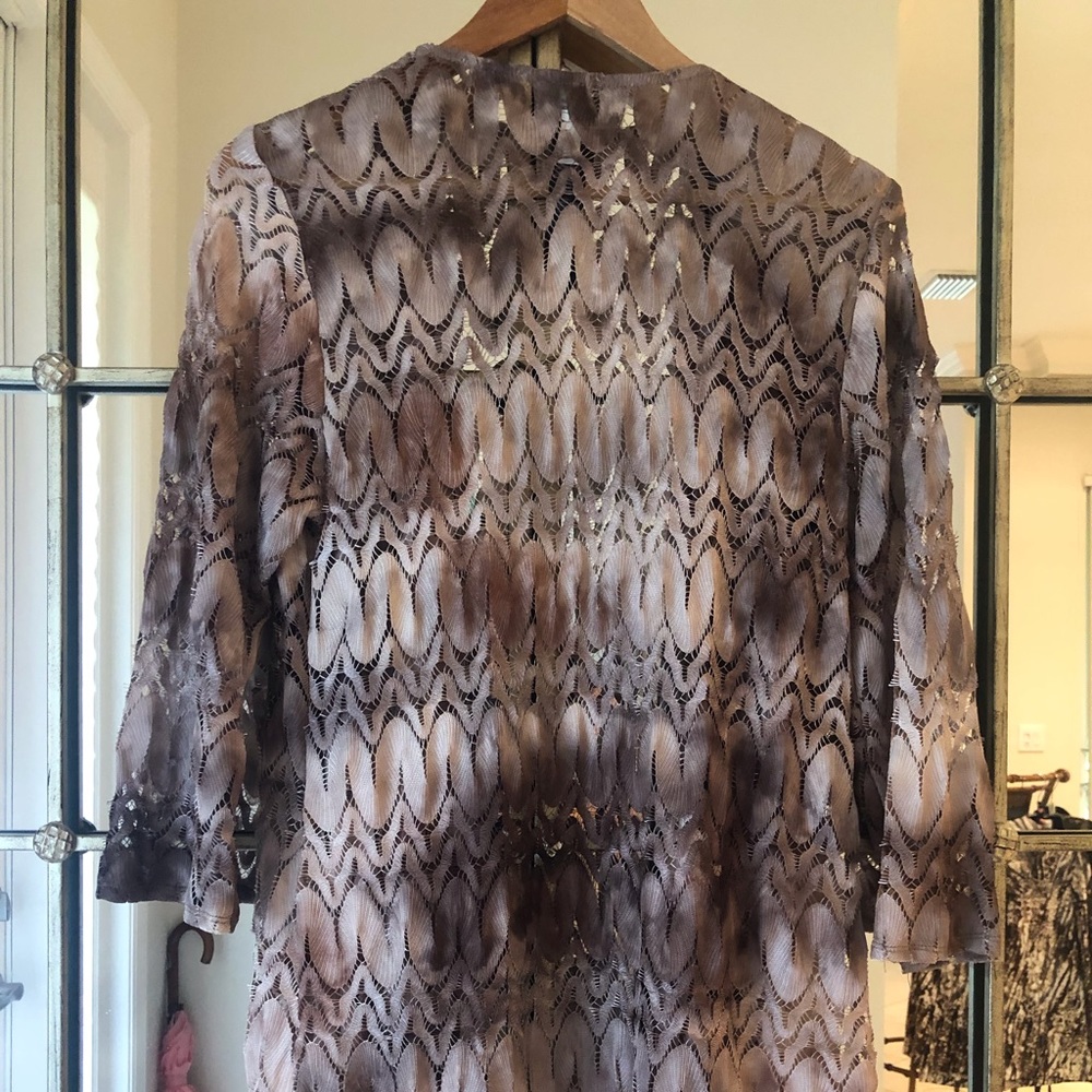Chico’s Neutral Jacket - Picture 3 of 6